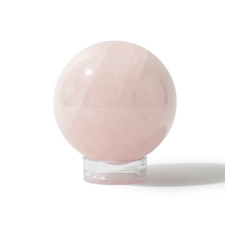 Rose Quartz Sphere Unique #165 - 3 1/2" from The Rock Space