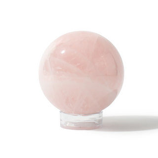Rose Quartz Sphere Unique #169 - 3 1/2" from Stonebridge Imports