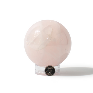 Rose Quartz Sphere Unique #170 - 3 1/4" from Stonebridge Imports
