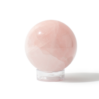 Rose Quartz Sphere Unique #173 - 3 1/4" from Stonebridge Imports