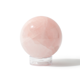 Rose Quartz Sphere Unique #173 - 3 1/4" from The Rock Space