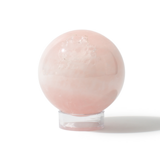 Rose Quartz Sphere Unique #180 - 3 1/2" from Stonebridge Imports