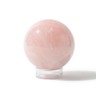 Rose Quartz Sphere Unique #183 - 3 3/8" from The Rock Space