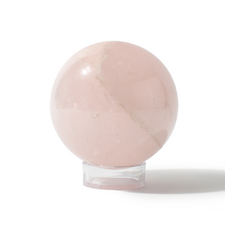 Rose Quartz Sphere Unique #185 - 3 1/2" from The Rock Space