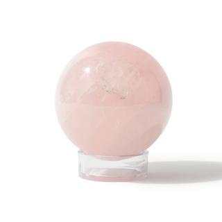 Rose Quartz Sphere Unique #186 - 3" from Stonebridge Imports