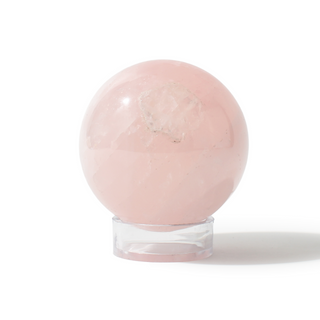Rose Quartz Sphere Unique #186 - 3" from The Rock Space