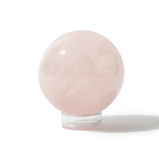 Rose Quartz Sphere Unique #189 - 3 5/8" from The Rock Space