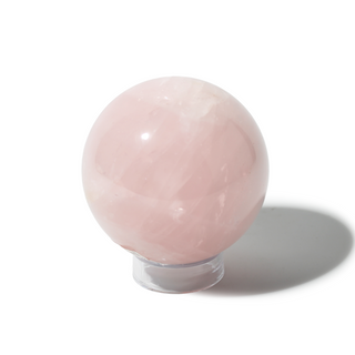 Rose Quartz Sphere Unique #190 - 3 1/2" from Stonebridge Imports