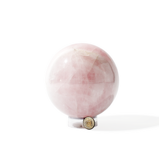 Rose Quartz Sphere U#22 - 4 1/4" from The Rock Space