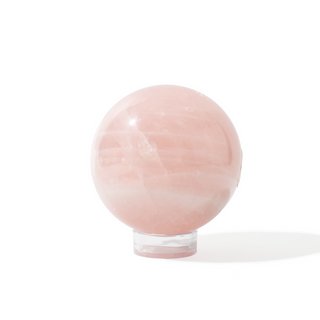Rose Quartz Sphere U#26 - 4 1/4" from The Rock Space