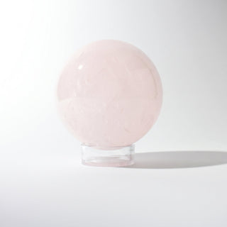 Rose Quartz Sphere Unique #34 - 3 5/8" from Stonebridge Imports