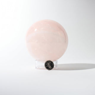 Rose Quartz Sphere Unique #36 - 3 3/8" from Stonebridge Imports