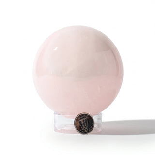 Rose Quartz Sphere Unique #39 - 3 3/8" from The Rock Space