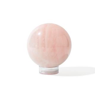 Rose Quartz Sphere Unique #41 - 4" from The Rock Space