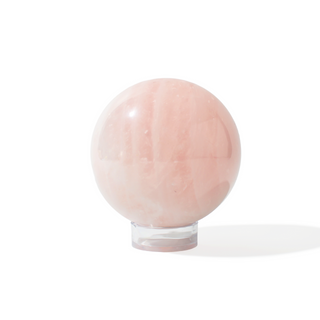 Rose Quartz Sphere Unique #41 - 4" from The Rock Space