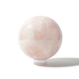 Rose Quartz Sphere Unique #42 - 5 3/4" from The Rock Space