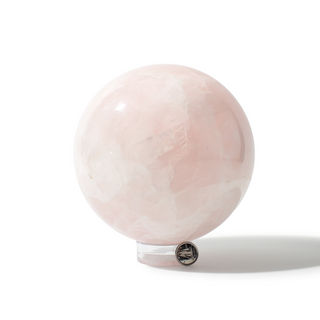 Rose Quartz Sphere Unique #42 - 5 3/4" from The Rock Space