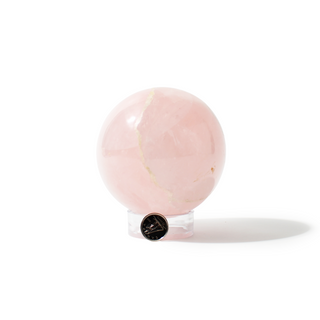 Rose Quartz Sphere Unique #44 - 3 1/4" from The Rock Space