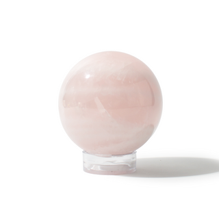 Rose Quartz Sphere Unique #47 - 3 3/8" from The Rock Space