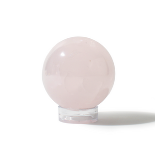 Rose Quartz Sphere Unique #48 3 1/4" from The Rock Space