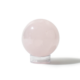Rose Quartz Sphere Unique #48 3 1/4" from The Rock Space