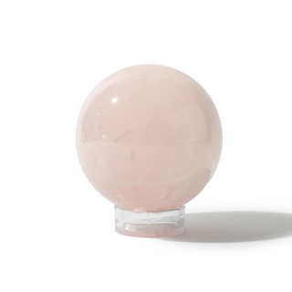 Rose Quartz Sphere Unique #57 - 3 3/4" from The Rock Space