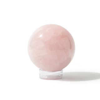 Rose Quartz Sphere Unique #59 - 3 1/2" from The Rock Space