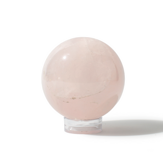 Rose Quartz Sphere Unique #61 - 4" from The Rock Space