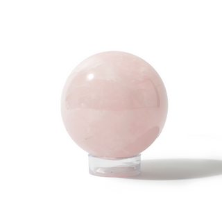 Rose Quartz Sphere Unique #62 - 3 5/8" from The Rock Space