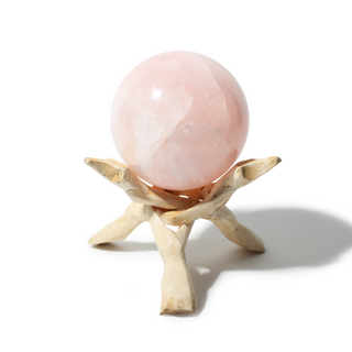 Rose Quartz Sphere Unique #68 - 3 3/8" from Stonebridge Imports