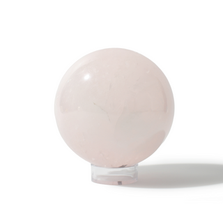 Rose Quartz Sphere Unique #70 - 4 3/8" from The Rock Space