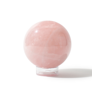 Rose Quartz Sphere Unique #74 - 3 5/8" from The Rock Space