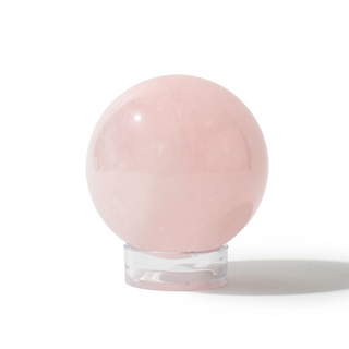 Rose Quartz Sphere Unique #75 - 3 1/8" from Stonebridge Imports