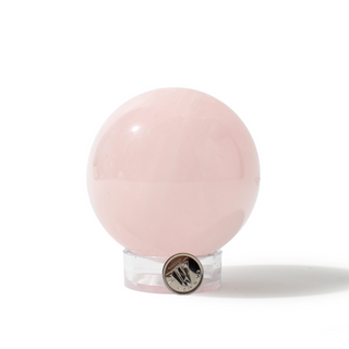 Rose Quartz Sphere Unique #75 - 3 1/8" from The Rock Space
