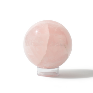 Rose Quartz Sphere Unique #78 - 3 3/4" from Stonebridge Imports