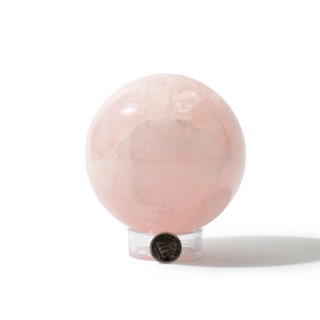 Rose Quartz Sphere Unique #78 - 3 3/4" from Stonebridge Imports