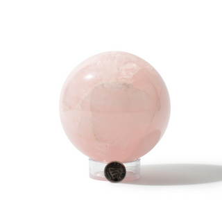Rose Quartz Sphere Unique #78 - 3 3/4" from The Rock Space