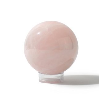 Rose Quartz Sphere Unique #80 - 3 5/8" from Stonebridge Imports