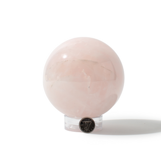 Rose Quartz Sphere Unique #80 - 3 5/8" from Stonebridge Imports