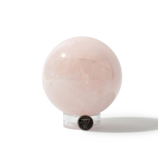 Rose Quartz Sphere Unique #80 - 3 5/8" from The Rock Space