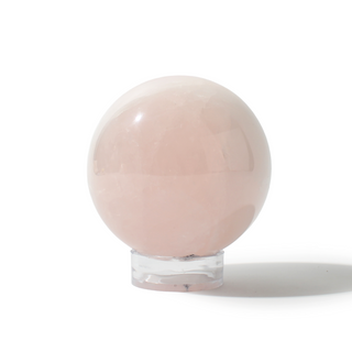 Rose Quartz Sphere Unique #81 - 3 1/2" from Stonebridge Imports