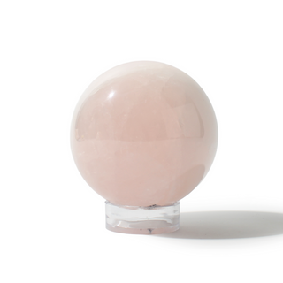 Rose Quartz Sphere Unique #81 - 3 1/2" from The Rock Space