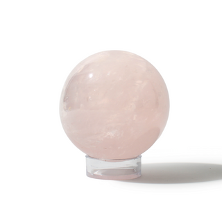 Rose Quartz Sphere Unique #82 - 3 1/2" from Stonebridge Imports
