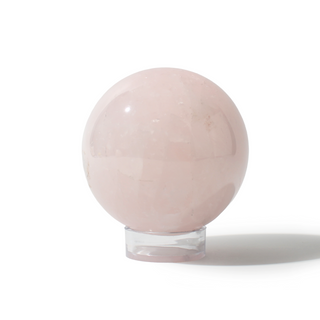 Rose Quartz Sphere Unique #83 - 3 5/8" from Stonebridge Imports