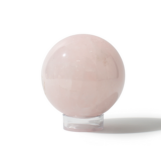 Rose Quartz Sphere Unique #83 - 3 5/8" from The Rock Space