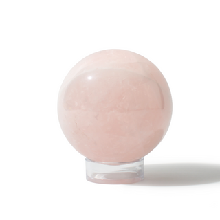 Rose Quartz Sphere Unique #85 - 3 1/2" from Stonebridge Imports