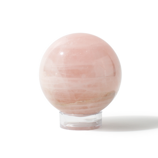 Rose Quartz Sphere Unique #86 - 3 3/8" from Stonebridge Imports