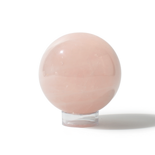 Rose Quartz Sphere Unique #87 - 3 7/8" from The Rock Space