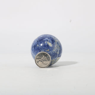 Sodalite Sphere - Extra Small #2 - 1 3/4" from The Rock Space