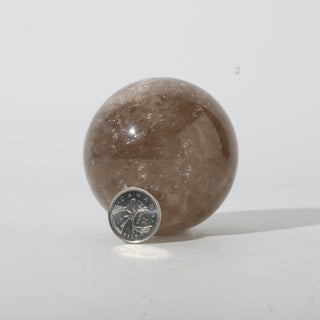 Smoky Quartz A Sphere - Medium #1 - 2 1/2" from The Rock Space